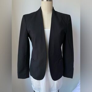 Black Bar III Open Front Blazer Jacket Size Small